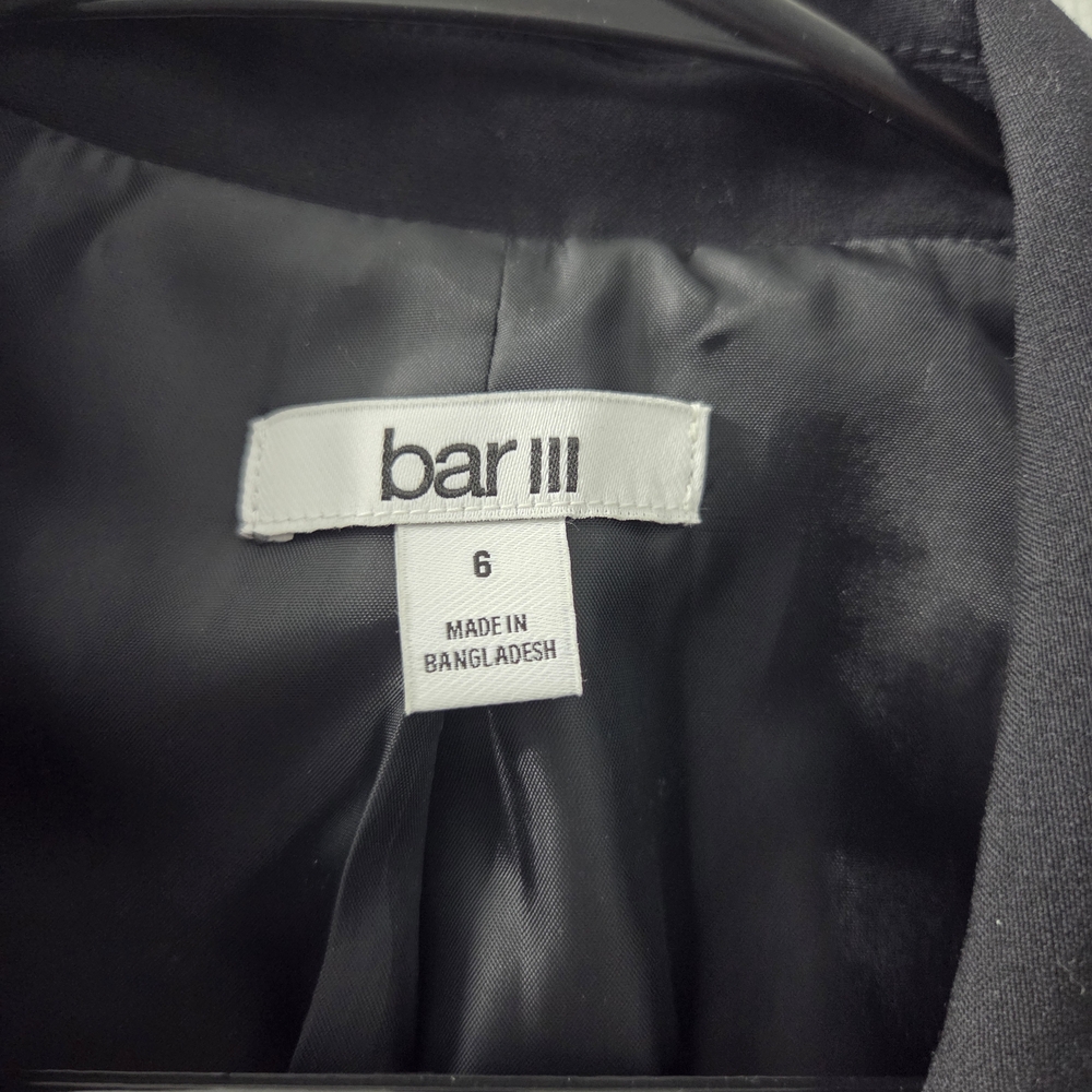 Bar III Elegant Black Jacket - Picture 3 of 8